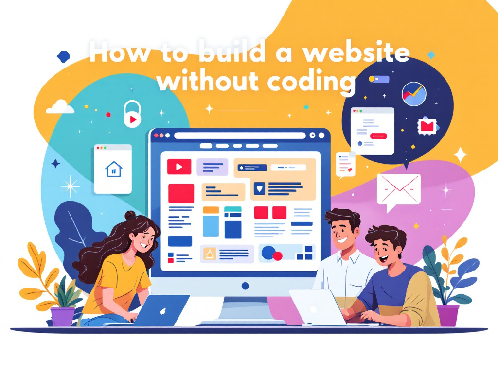 create a website without coding