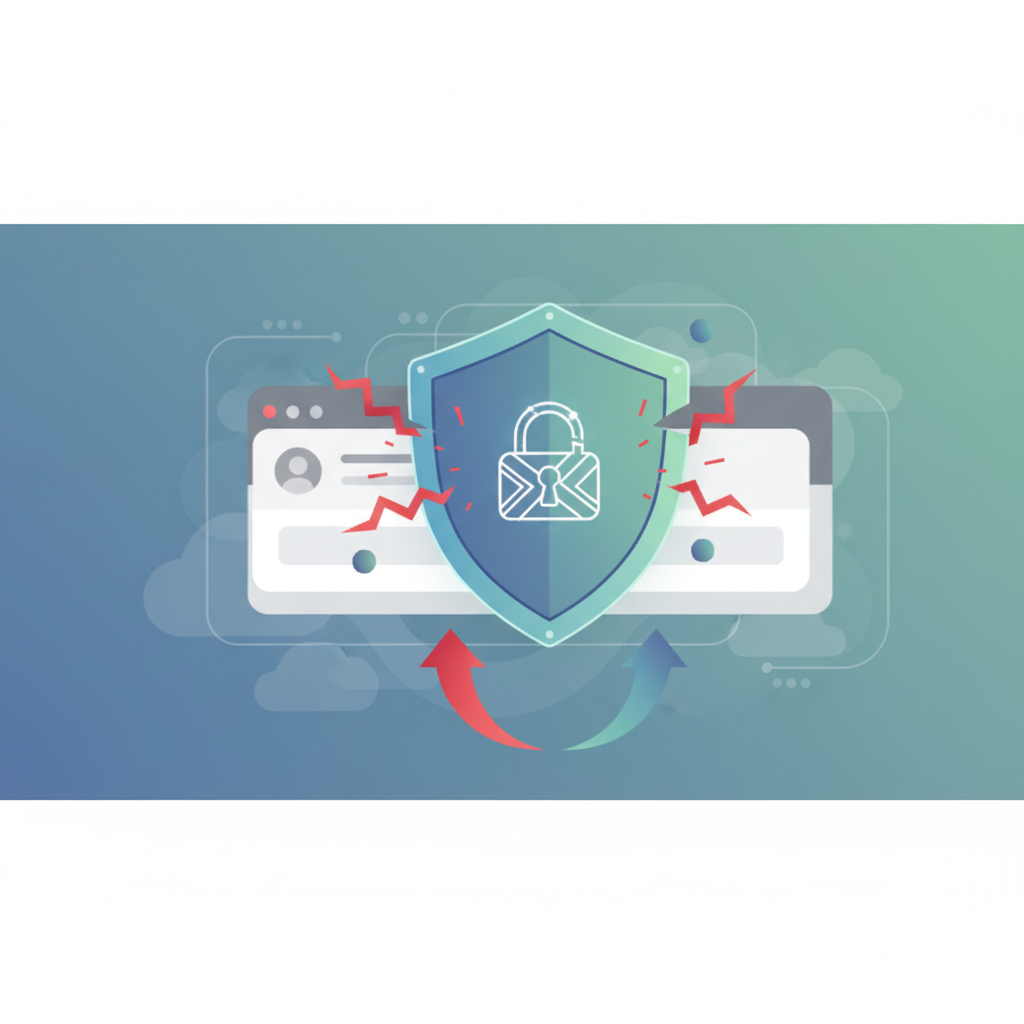 Illustration of a WordPress comment box flagged with a security warning icon (comment2shell)