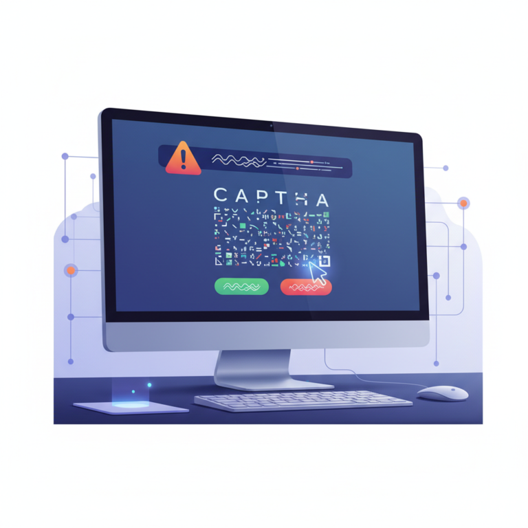 Illustration representing clickfix